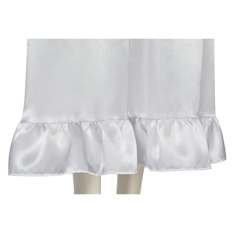 Disfraz de Novia Fantasma Annabelle Halloween Vestido Largo Princesa Blanco - Fantasia Cosera