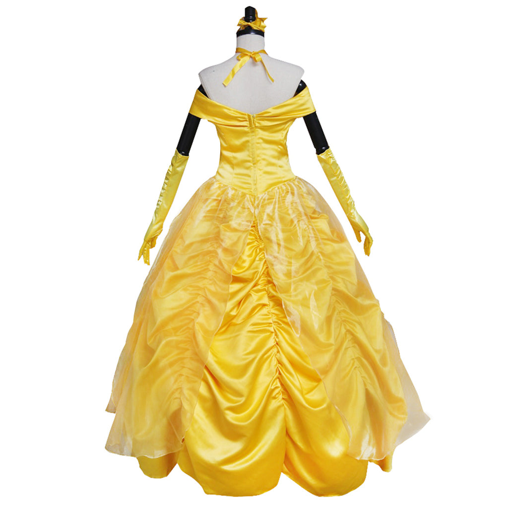Belle y la Bestia Traje de Cosplay Serie | Vestido de Princesa para Eventos - Fantasia Cosera