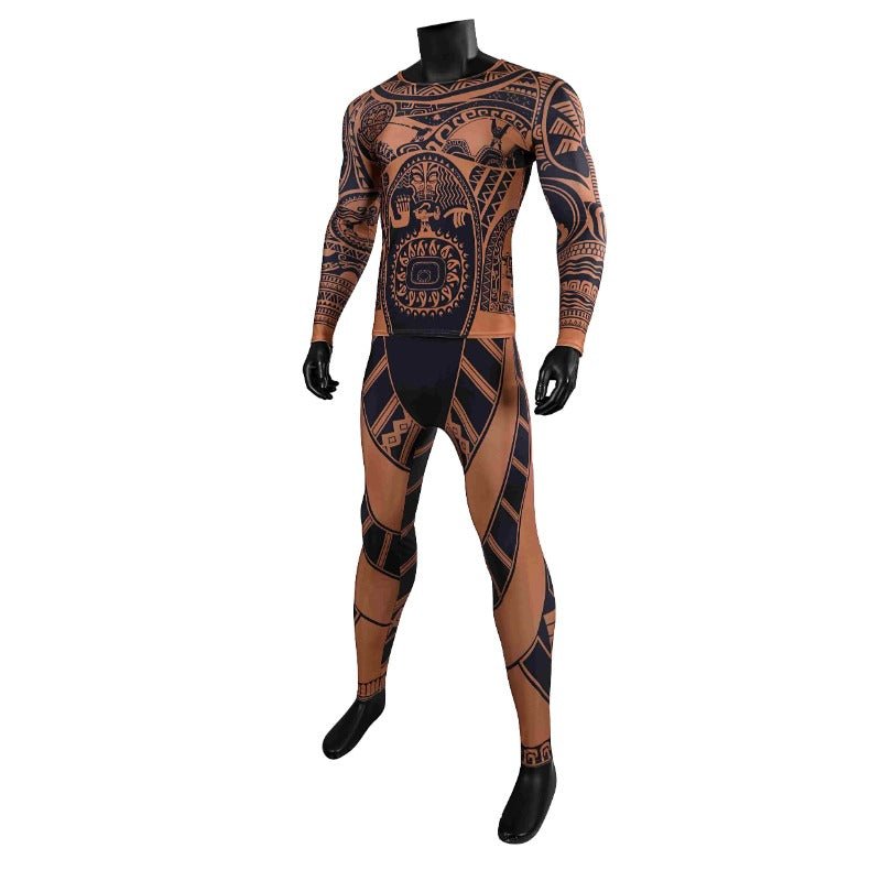Traje de Cosplay de Maui de Moana para Adultos – Ideal para Halloween y Fiestas - Fantasia Cosera