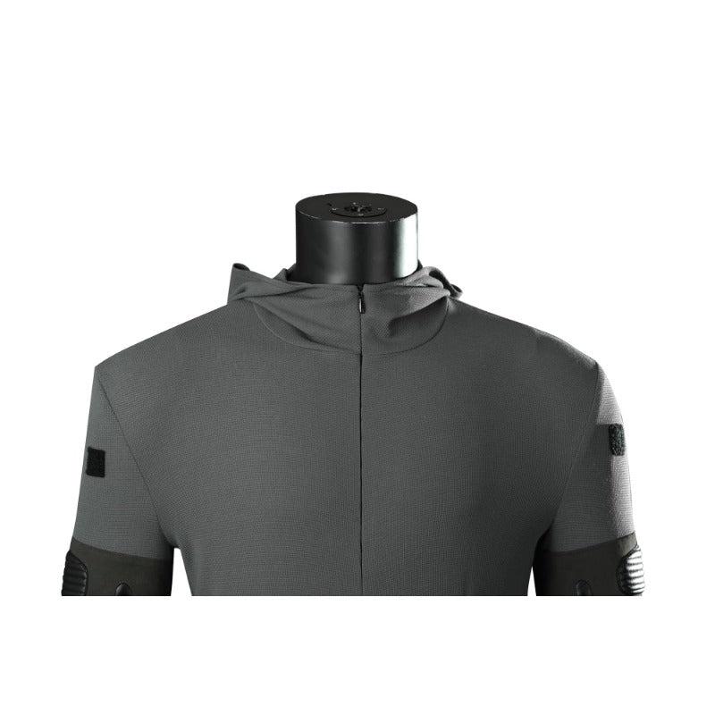 Traje de Cosplay Paul Atreides Fremen Stillsuit de Dune 2 con Mono y Máscara - Fantasia Cosera