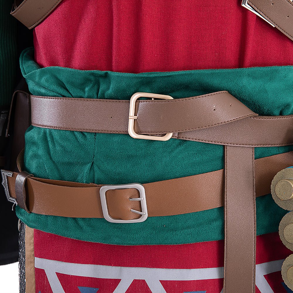 The Legend of Zelda: Lágrimas del Reino - Link (Túnica Hyliana) Disfraz de Cosplay - Fantasia Cosera