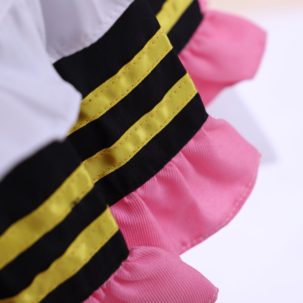 Traje de Cosplay de Criada Kanroji Mitsuri de Demon Slayer - Fantasia Cosera