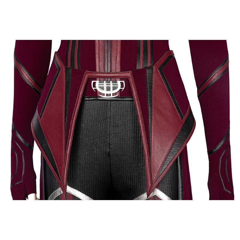 Traje de Cosplay de Bruja Escarlata 2021 WandaVision Nuevo Traje de Wanda para Halloween - Fantasia Cosera