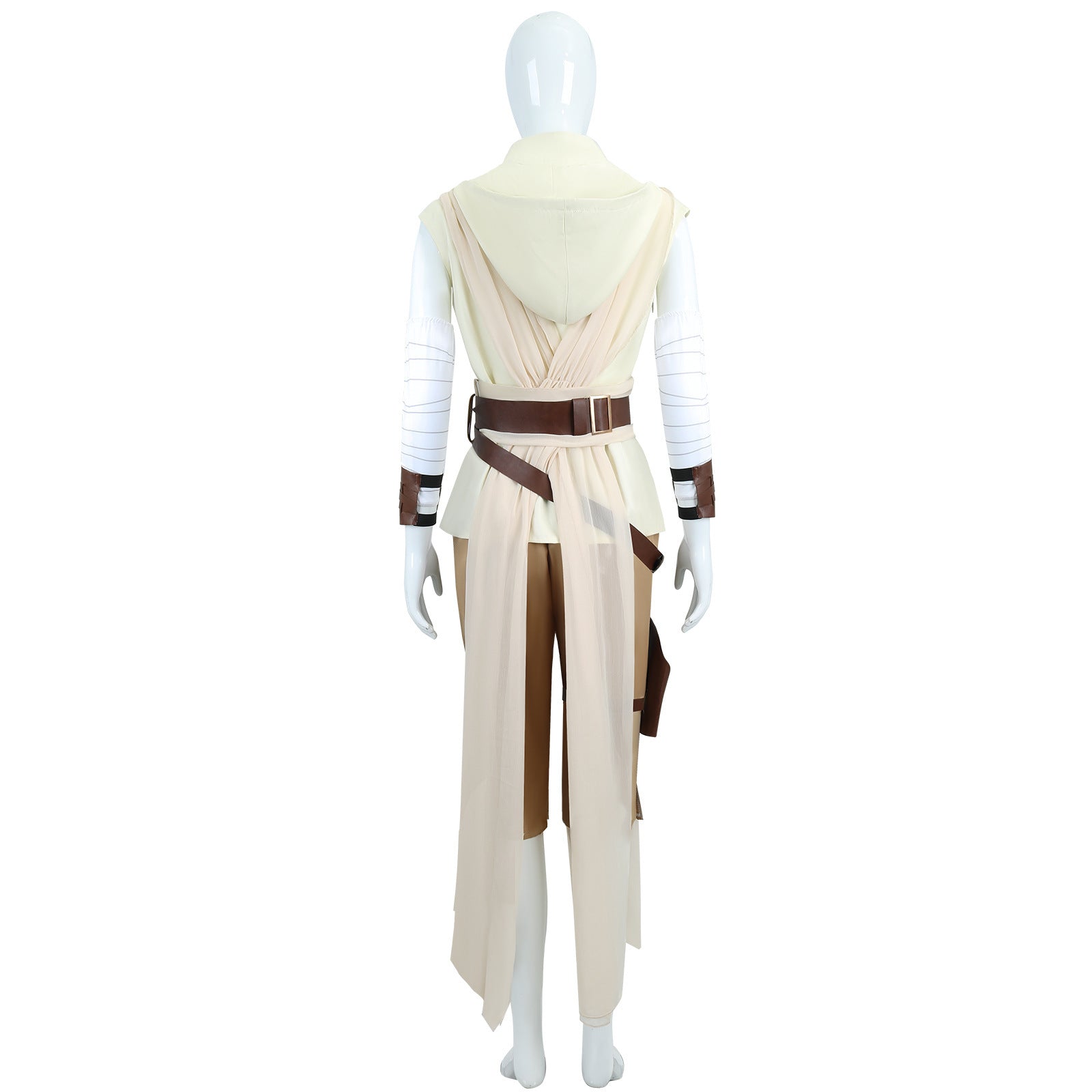 Traje de Caballero Jedi Rey de Star Wars – Disfraz de Cosplay y Halloween Premium - Fantasia Cosera