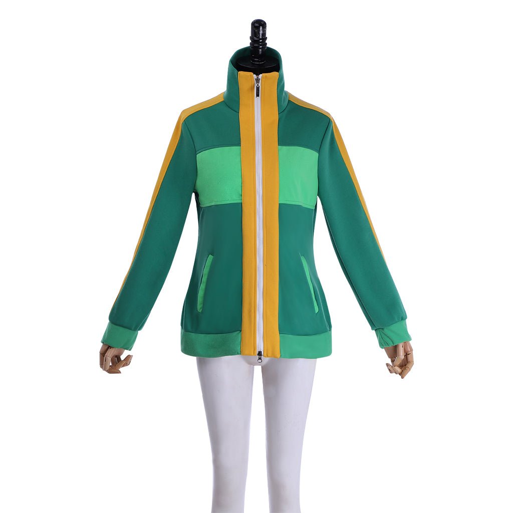 Chaqueta de Cosplay de Chie Satonaka de Persona 4 - Traje Auténtico de Anime - Fantasia Cosera