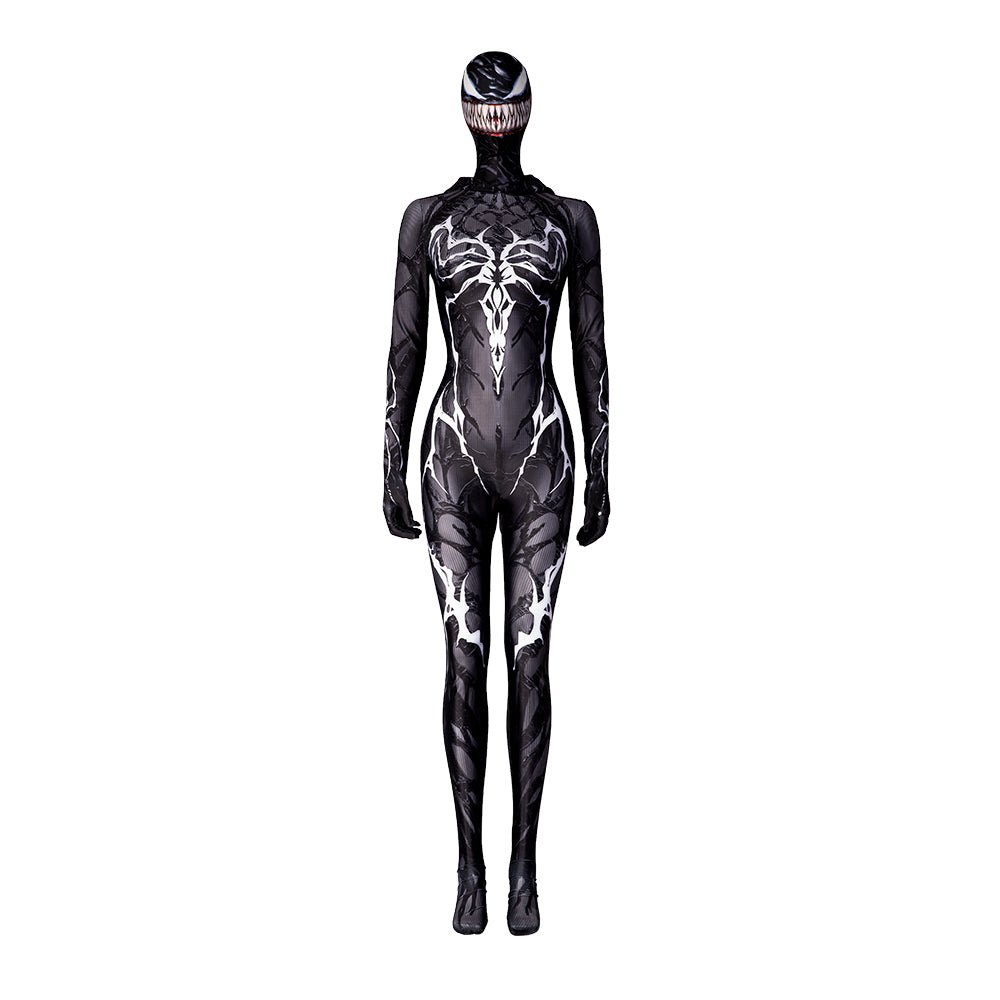 Traje de Spider-Gwen de Spider-Man: Into the Spider-Verse para Halloween y Cosplay - Fantasia Cosera