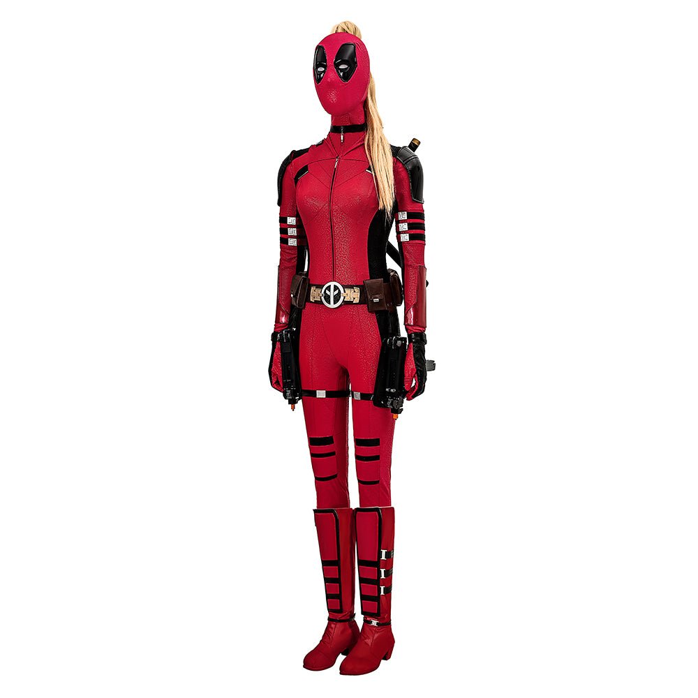 Traje de Cosplay Lady Deadpool - Deadpool 3 para Fans de la Película - Fantasia Cosera