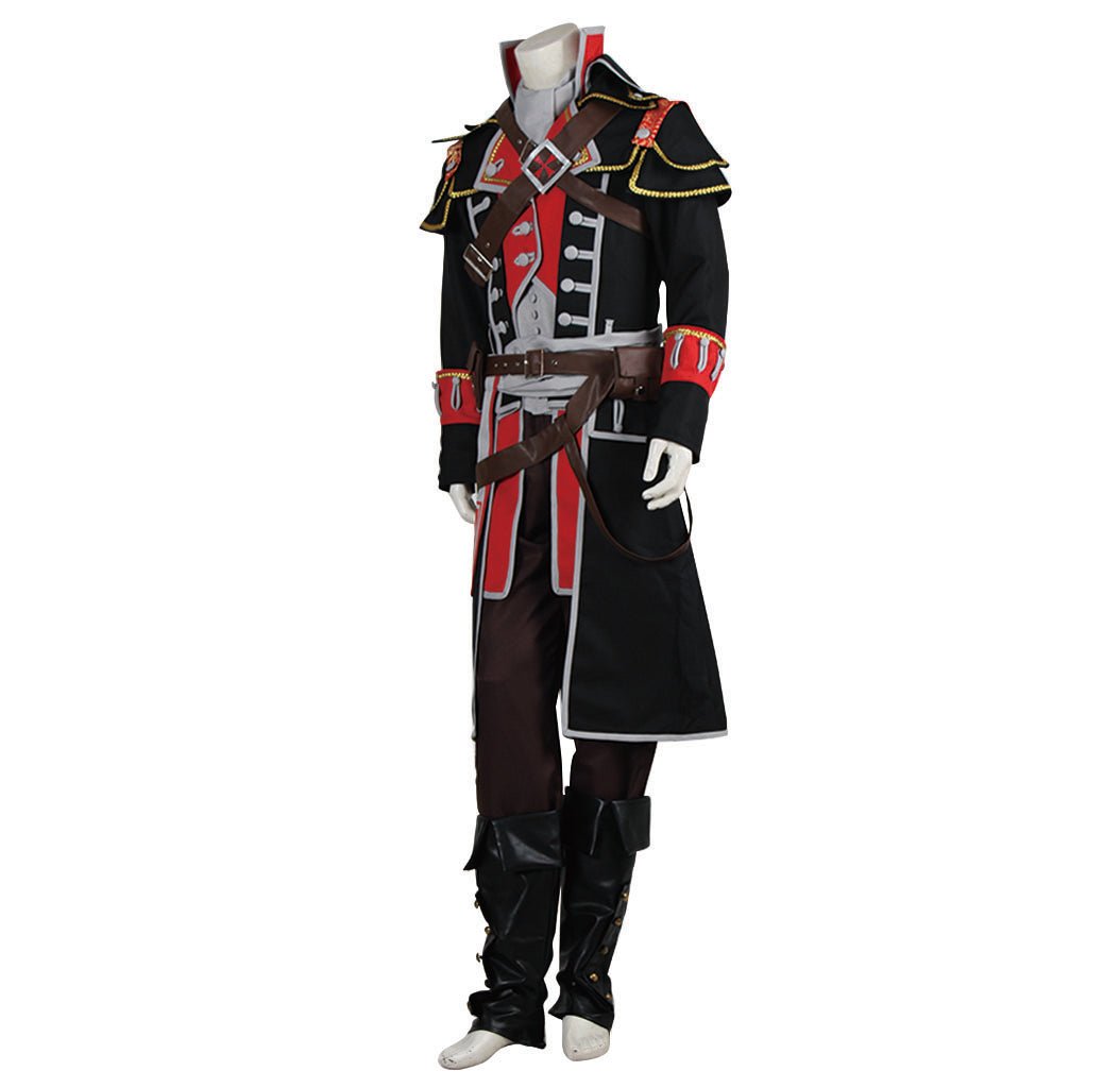 Traje de Cosplay de Assassin's Creed Rogue Shay Patrick Cormac - Atuendo de la Serie de Juegos - Fantasia Cosera