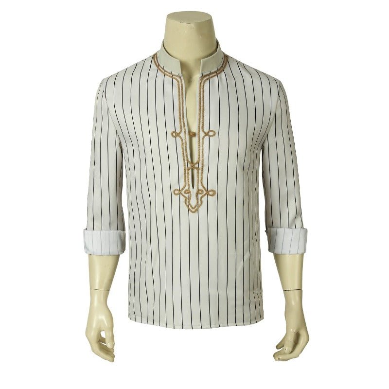 Traje de Cosplay de Aladdín Acción en Vivo - Disfraz de Príncipe Disney para Adultos - Fantasia Cosera