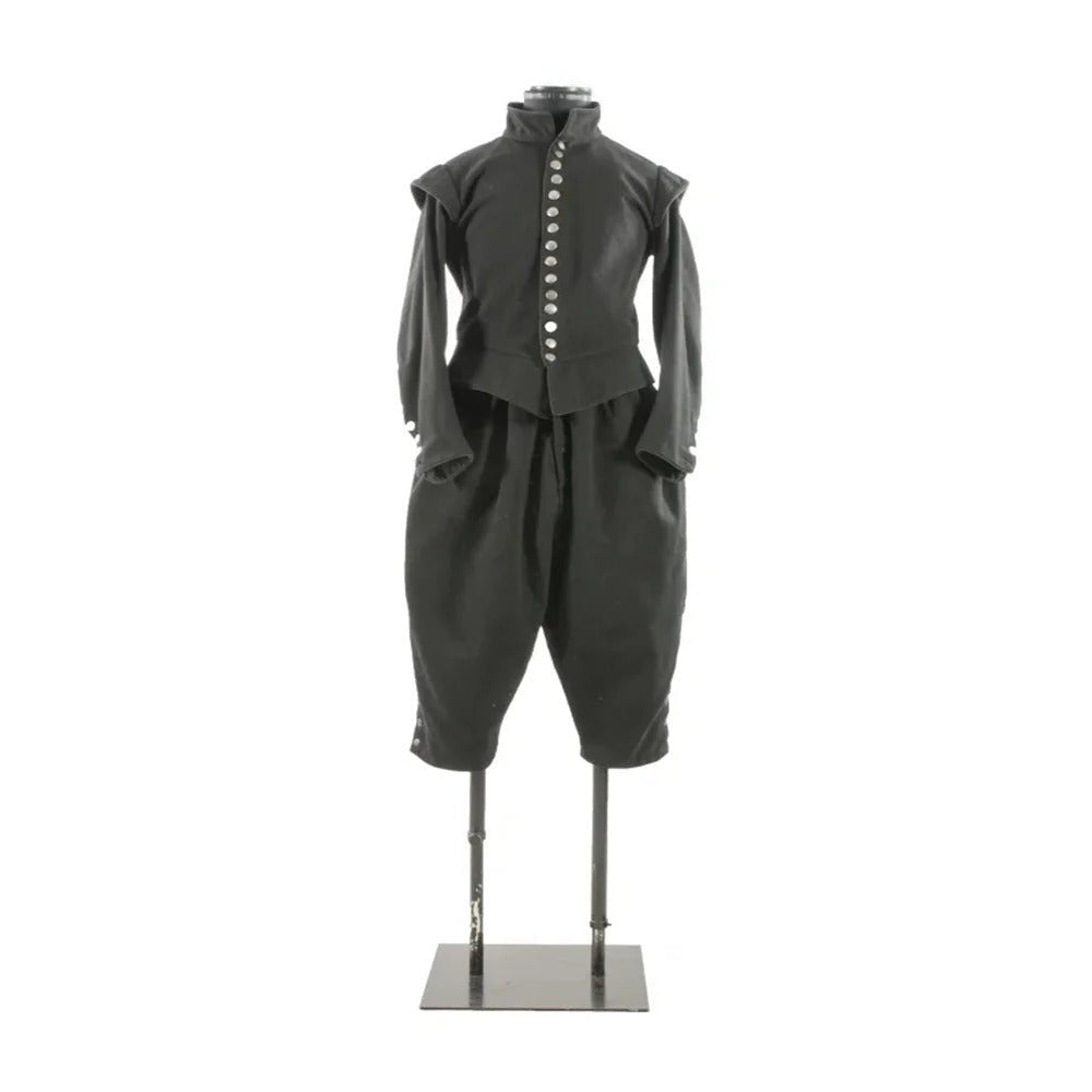 Traje Victoriano Gótico Steampunk para Hombre - Conjunto de Chaqueta y Chaleco de la Guerra Civil | Serie Medieval Fantasía Cosera - Fantasia Cosera