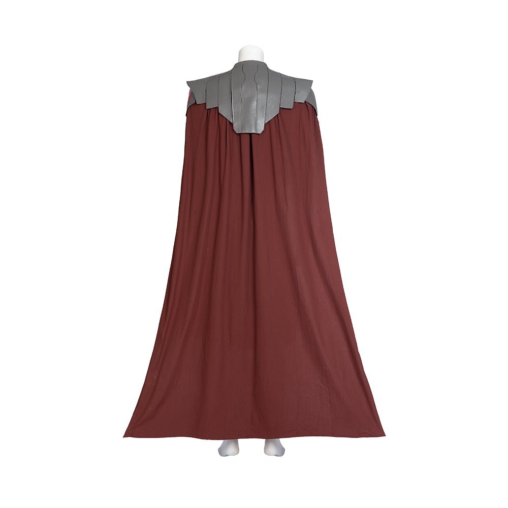 Traje de Cosplay de Anakin Skywalker Star Wars Jedi con Capa, Túnica, Pantalones y Zapatos - Fantasia Cosera