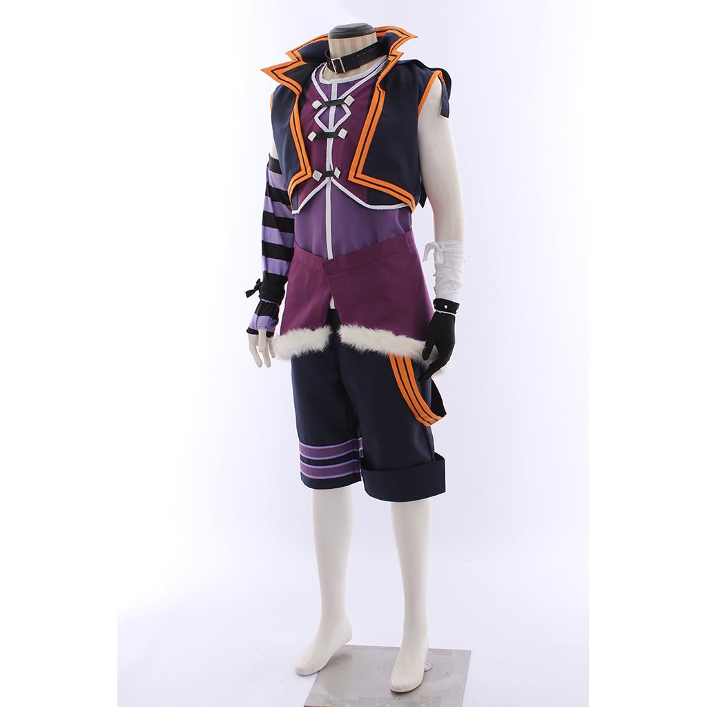 Traje de Cosplay Vocaloid 3-Flower Genderbend - Estilo Punk - Fantasia Cosera