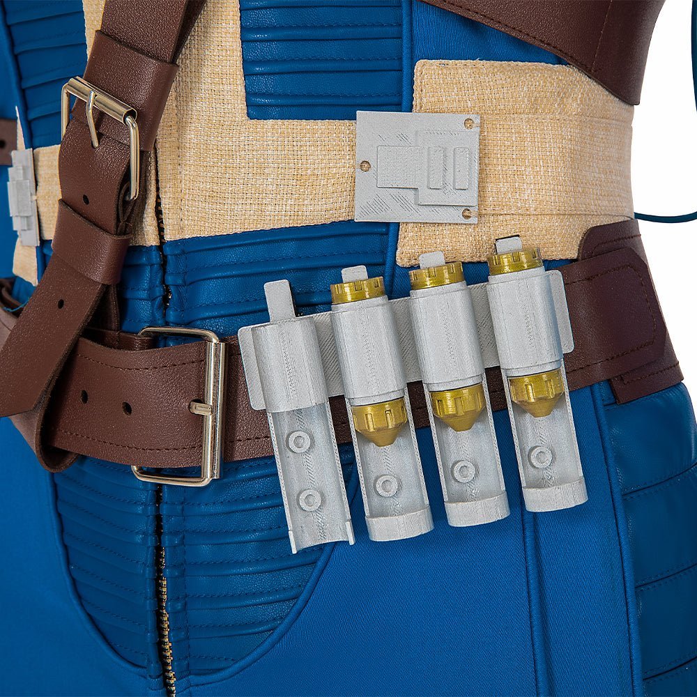 Traje de Cosplay de Lucy de la Serie en Acción Real de Fallout - Calidad Premium - Fantasia Cosera