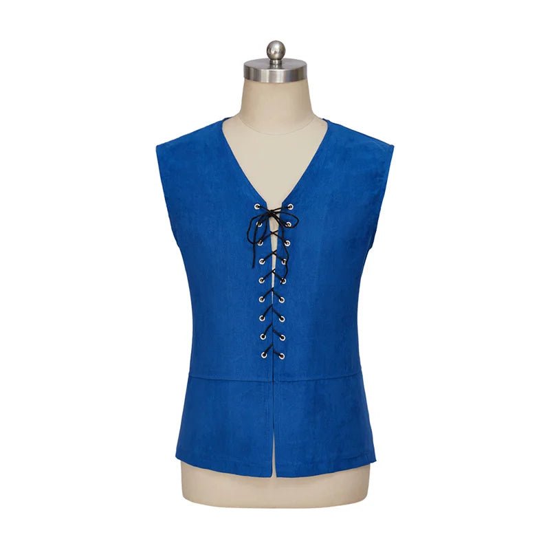 Chaleco Medieval Vikingo Steampunk - Chaleco Pirata Renacentista Gótico para Hombres | Serie Cosplay Fantasía Cosera - Fantasia Cosera