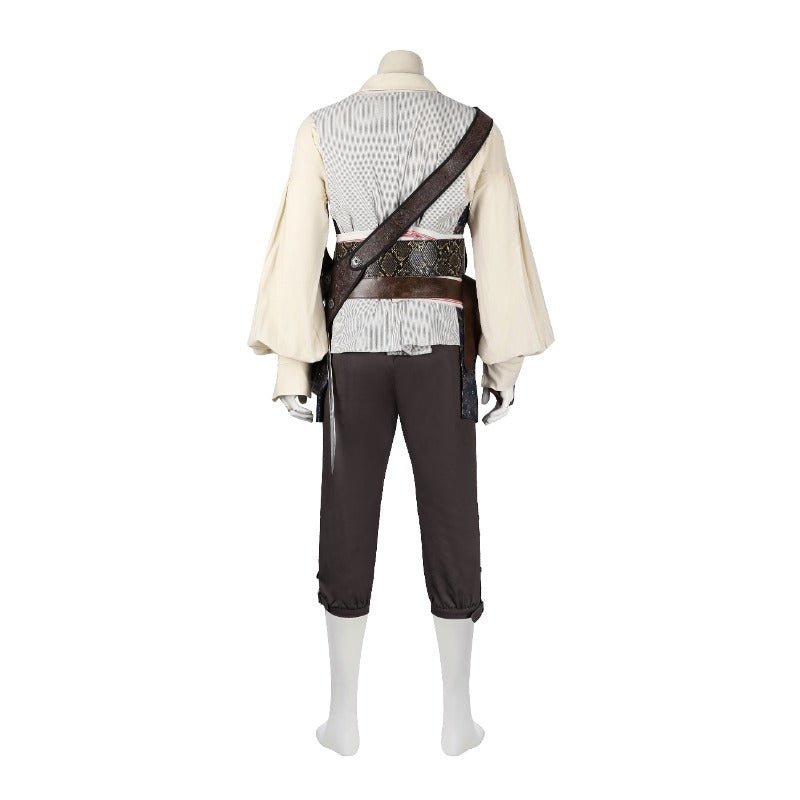 Traje de Cosplay de Captain Jack Sparrow - Disfraz de Pirata de Alta Calidad para Adultos en Halloween - Fantasia Cosera