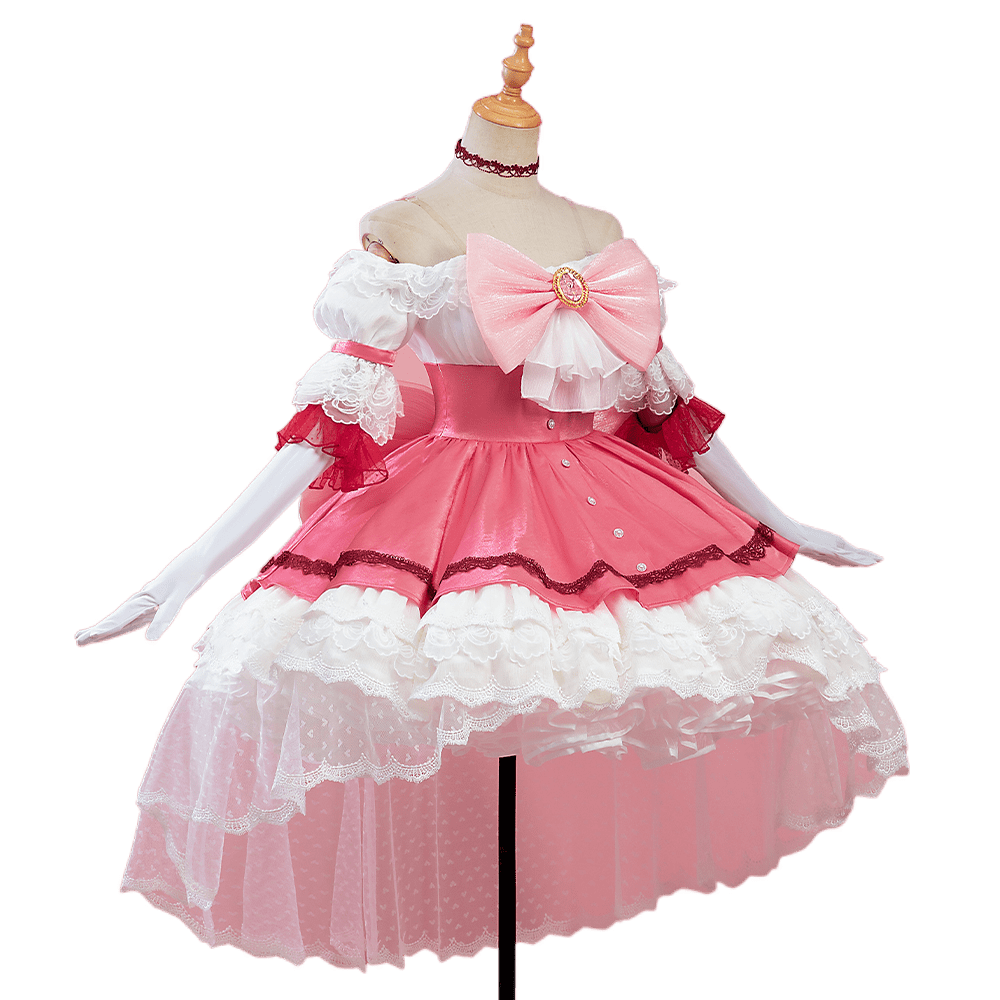 Traje de Cosplay de Madoka Kaname de Puella Magi Madoka Magica: Rebelión - Edición Noche de Brujas - Fantasia Cosera