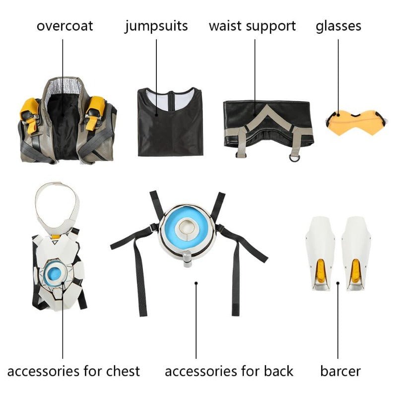 NUEVO Traje de Cosplay de Tracer Conjunto Completo para Halloween 2021 - Fantasia Cosera