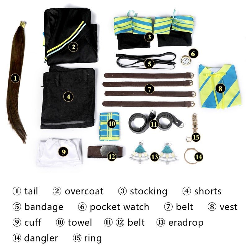 Traje de Cosplay de Vodka - Atuendo Elegante para Cosplay y Halloween - Fantasia Cosera