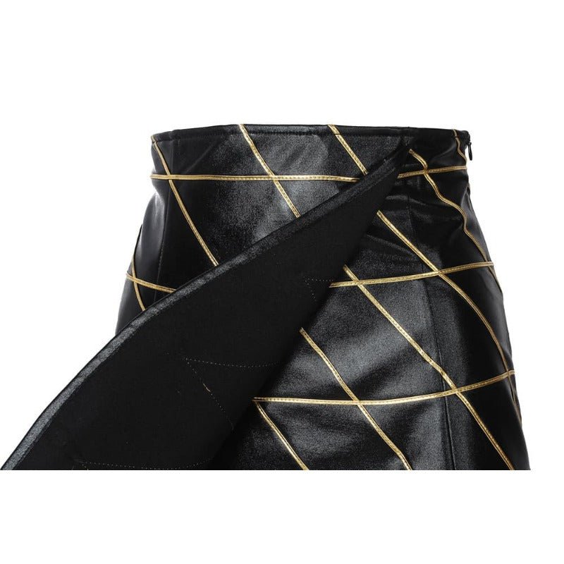 Traje de Cosplay KDA Evelynn - Conjunto Superior y Falda de LOL para Halloween - Fantasia Cosera