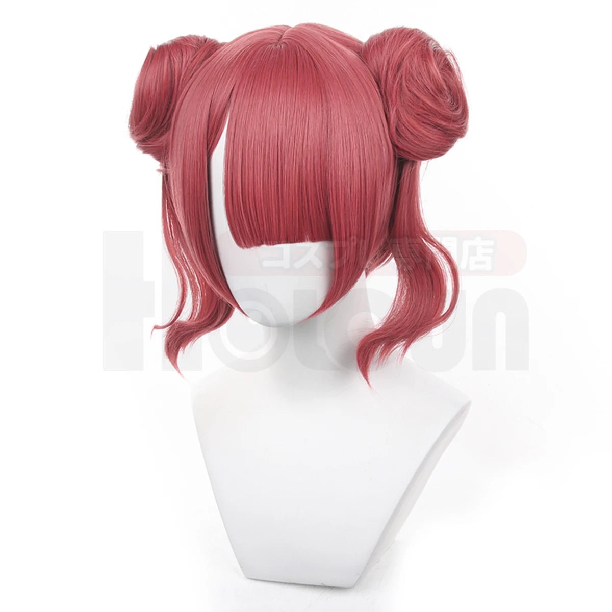 Peluca de Cosplay Anri Teieri de Blue Lock Estilo Lindo Rosa Fibra Sintética Tamaño Ajustable para Fiestas y Disfraces - Fantasia Cosera