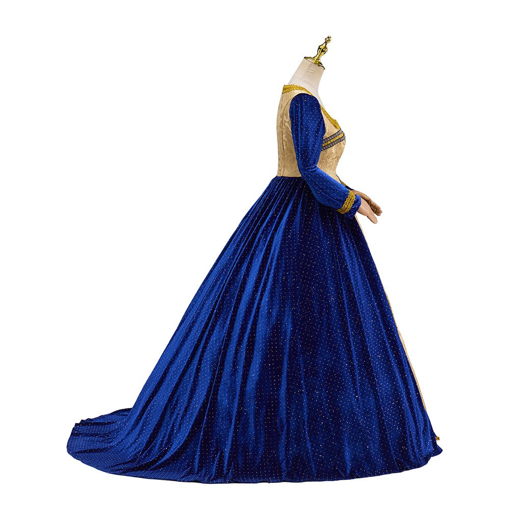 Vestido Medieval Gótico Punk para Mujeres – Elegante y Atemporal Disfraz de Cosplay - Fantasia Cosera