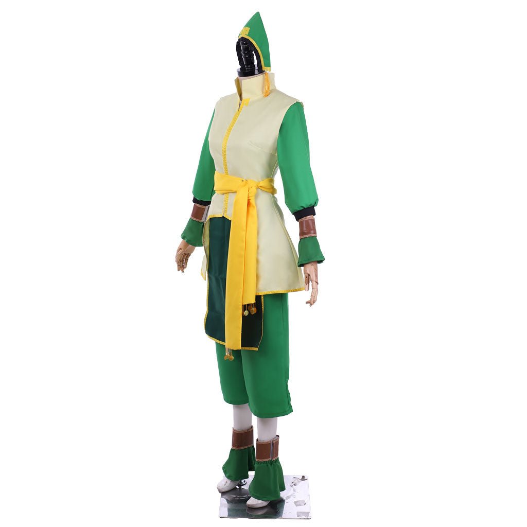Avatar: El Último Maestro del Aire - Disfraz de Cosplay de Toph Beifong - Fantasia Cosera
