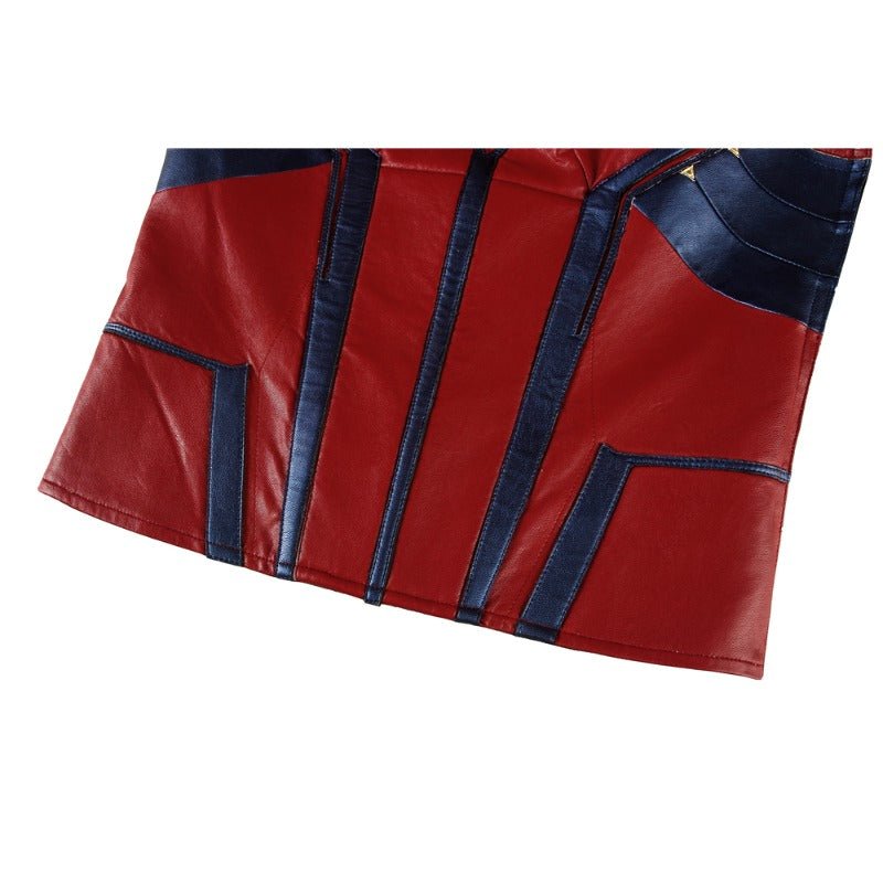 Traje de Cosplay de Captain Marvel Endgame + Zapatos - Avengers 4 - Fantasia Cosera