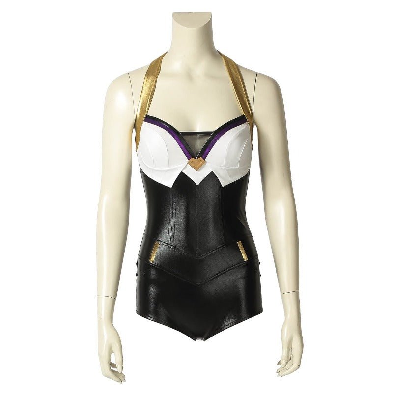 Traje de Cosplay de Ahri de K/DA de League of Legends - Outfit de Cuero Elegante para Fans del Cosplay - Fantasia Cosera