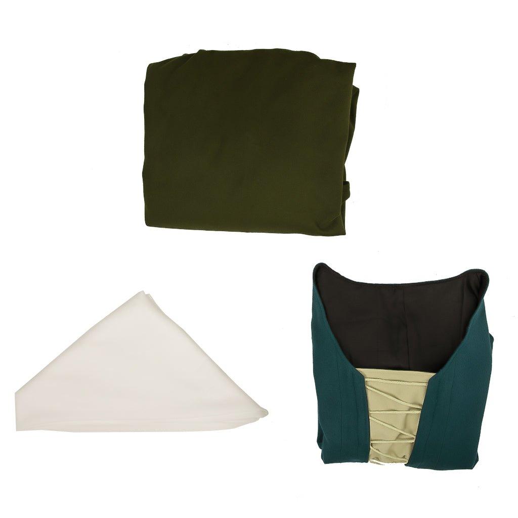 Vestido Cosplay Claire Fraser Outlander | Traje Colonial Highland Belle del Sur para Halloween - Fantasia Cosera