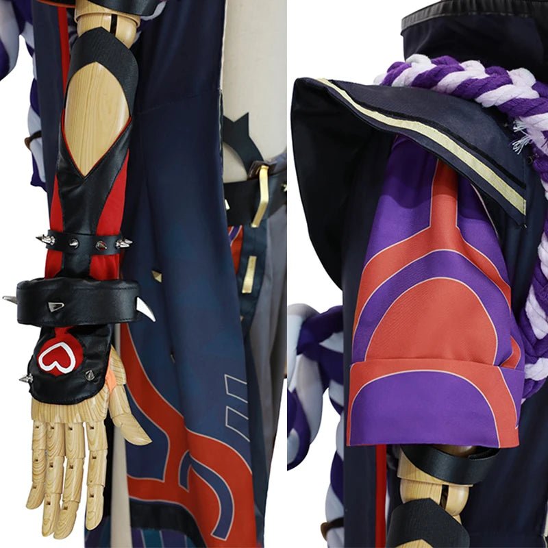 Disfraz de Cosplay de Arataki Itto de Genshin Impact para Hombre - Conjunto Completo para Halloween - Fantasia Cosera