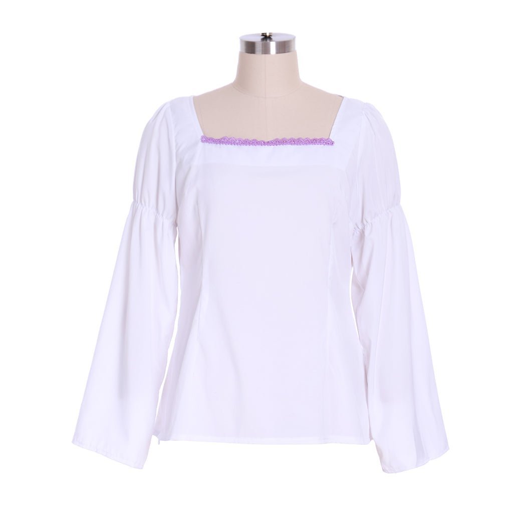 Vestido Púrpura Regencia Medieval Renacimiento Noble Fiesta de Té Traje Mujer Escenario Teatro - Fantasia Cosera