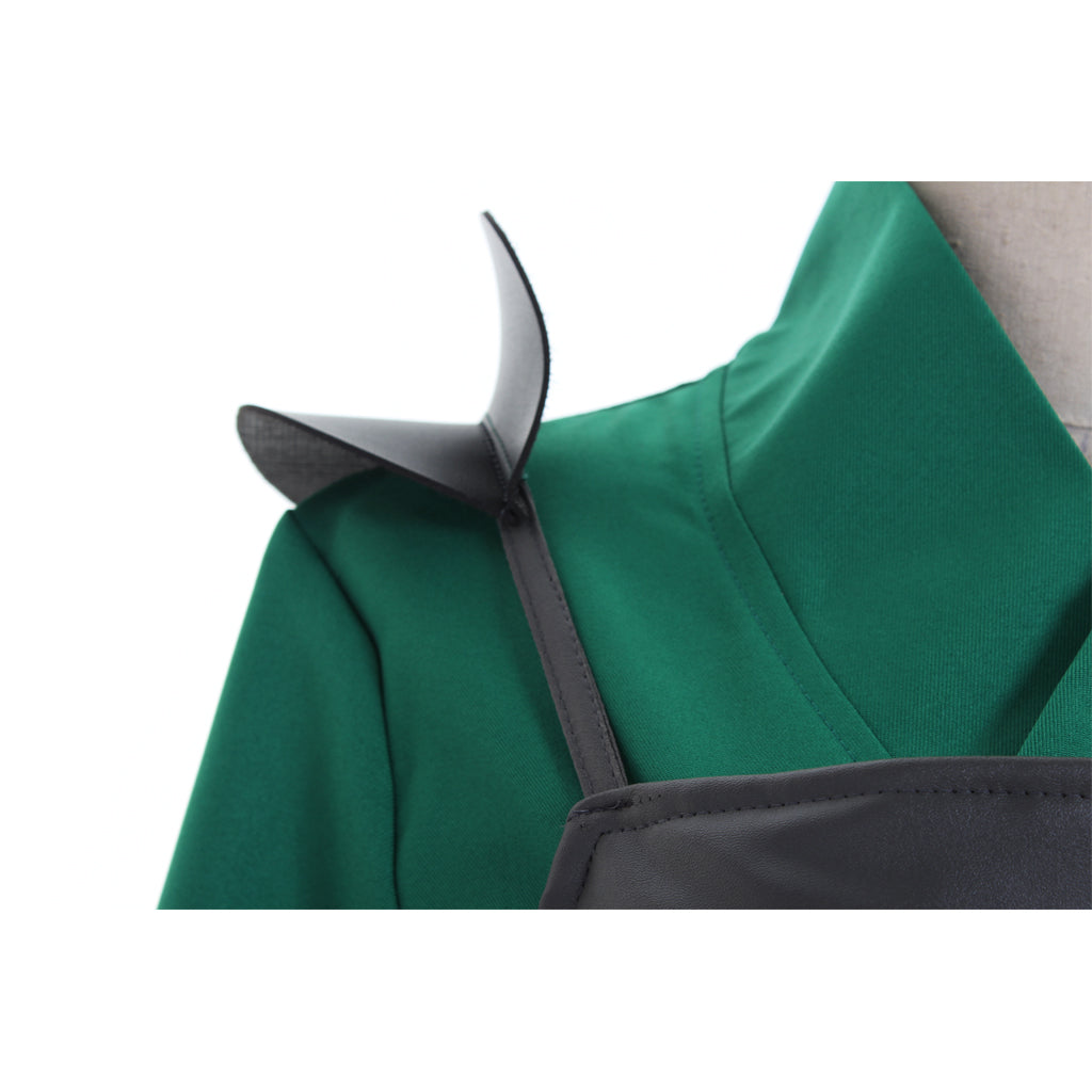 Avatar: El Último Maestro Aire - Traje Cosplay de la Guerrera Kyoshi - Fantasia Cosera