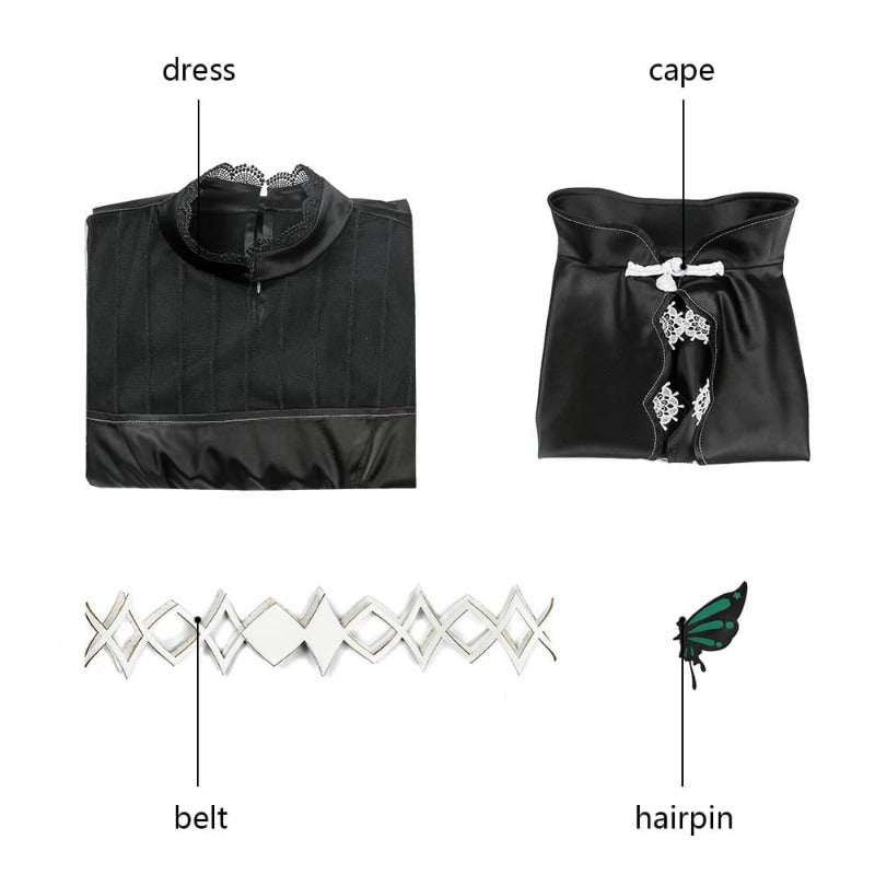 Traje de Cosplay de Echidna de Re:Zero - Outfit Inspirado en el Mundo Ficticio - Fantasia Cosera