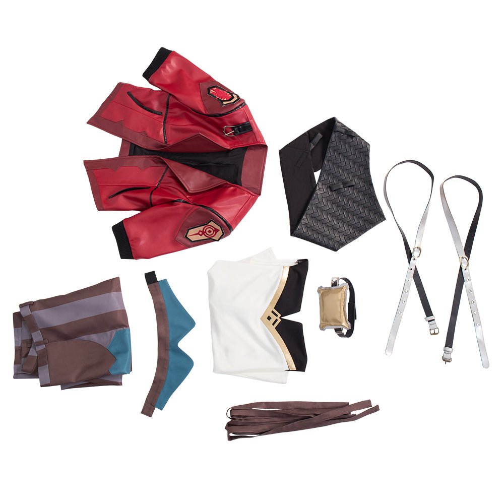 Traje de Cosplay de Vi La Alguacil de Piltover de League of Legends para Halloween - Fantasia Cosera