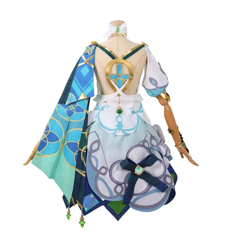 Disfraz de Cosplay de Faruzan de Genshin Impact para Mujer - Conjunto Completo con Capa para Halloween y Eventos - Fantasia Cosera