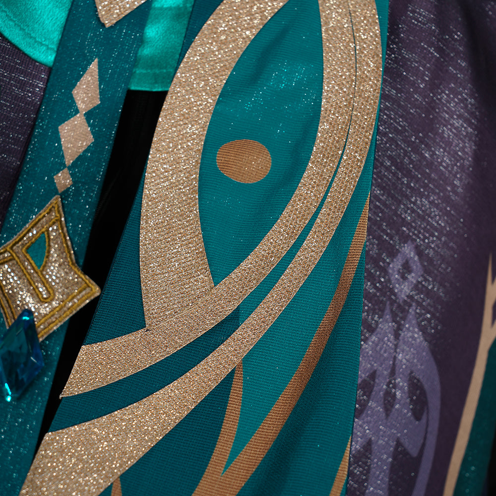 Traje de Cosplay de Alhaitham para Fans de Genshin Impact - Fantasia Cosera