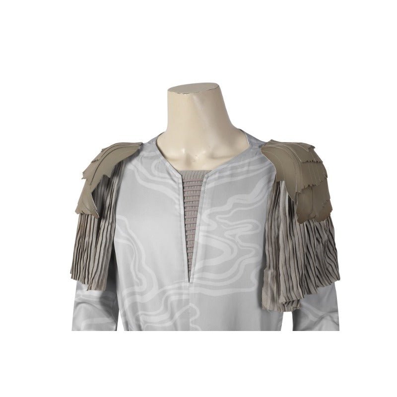 Traje de Cosplay de Elfo Elrond de Los Anillos de Poder para Hombres - Túnica, Capa y Armadura - Fantasia Cosera