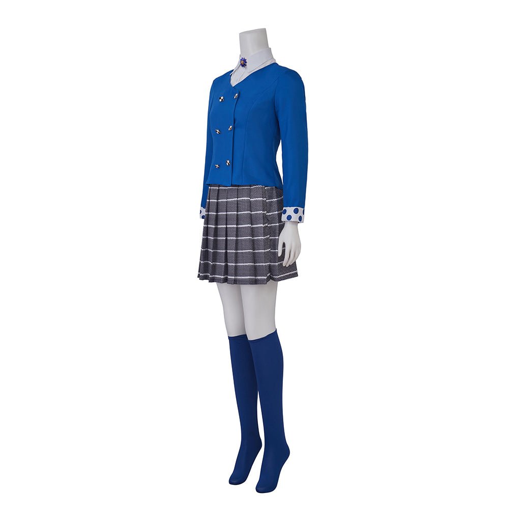 Traje de Cosplay de Veronica Sawyer de Heathers The Musical para Mujeres Uniforme JK - Fantasia Cosera