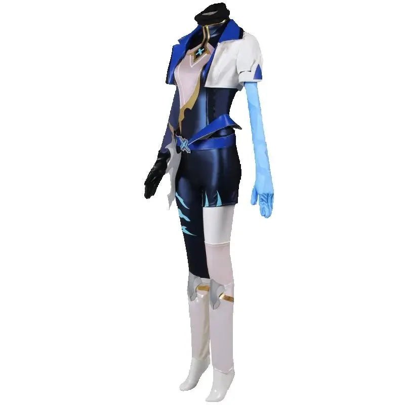 Traje de Cosplay de Akali de LOL para Mujer - Conjunto Completo para Fiestas de Halloween - Fantasia Cosera