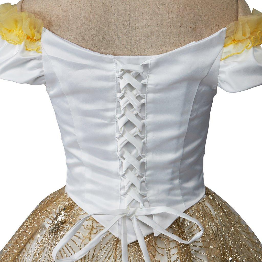 Traje de Cosplay de Christine Daae El Fantasma de la Ópera Vestido con Estampado de Fuegos Artificiales - Fantasia Cosera