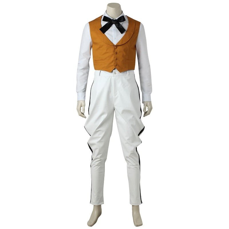 Traje de Cosplay Jerome Chaqueta Roja y Chaleco Naranja para Halloween y Festivales - Fantasia Cosera