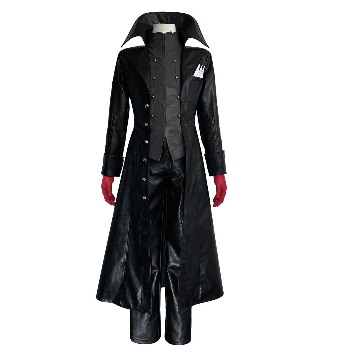 Traje de Cosplay de Ren Amamiya (Joker) de Persona 5 - Outfit de Personaje de Juego de Alta Calidad - Fantasia Cosera