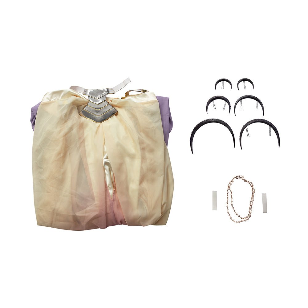 Vestido de Cosplay de Padme Amidala de Star Wars Episodio II - El Ataque de los Clones - Fantasia Cosera