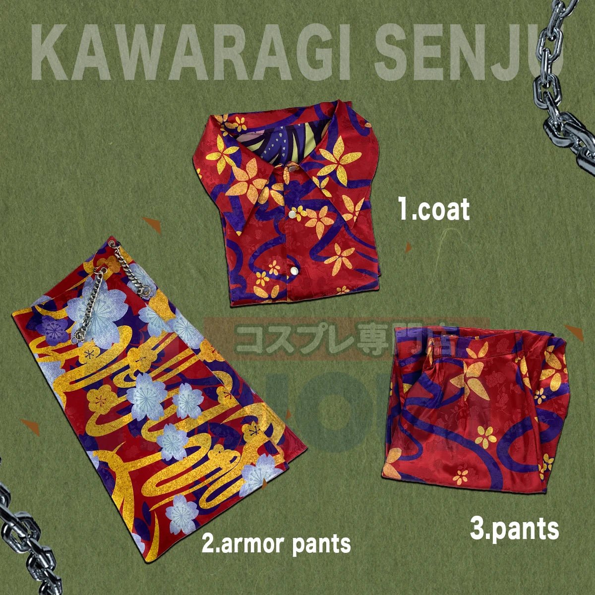 Traje de Cosplay de Kawaragi Senju de Tokyo Anime Vol. 27 Manga, Abrigo y Pantalón para Convenciones, Halloween y Navidad - Fantasia Cosera
