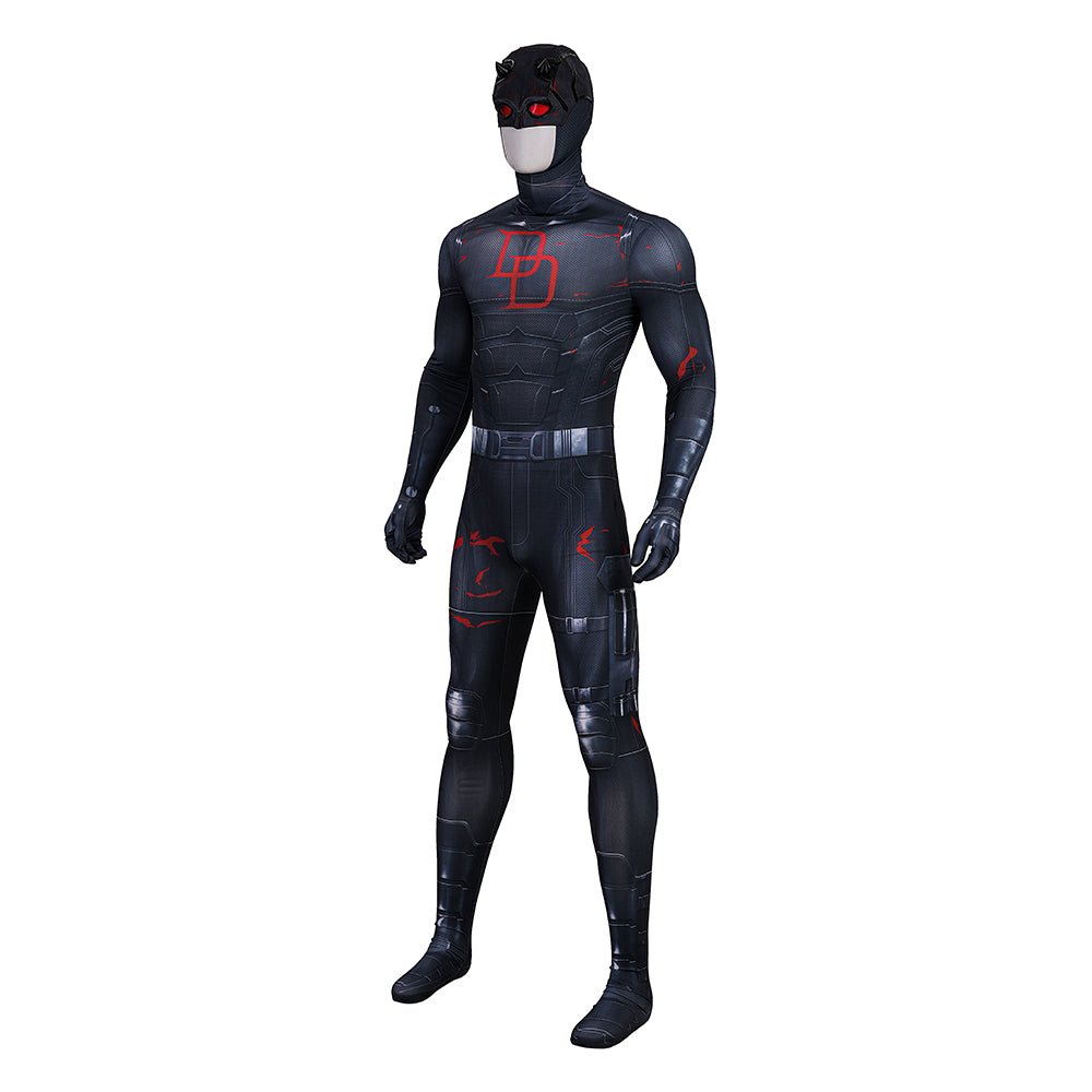 Traje de Daredevil Negro Temporada 2: Reborn - Disfraz de Cosplay - Fantasia Cosera