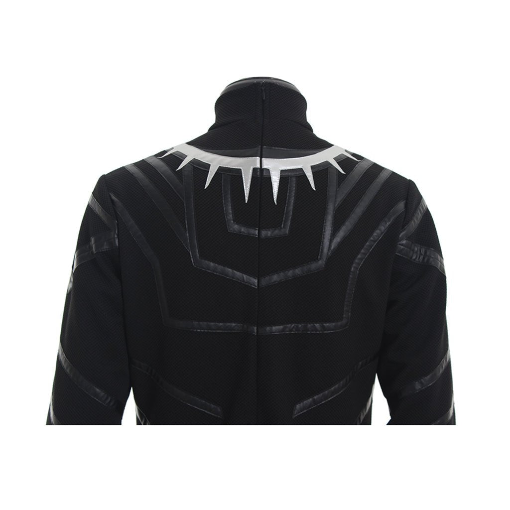 Traje de Cosplay de Pantera Negra para Hombres - Jumpsuit, Botas, Guantes y Máscara - Fantasia Cosera