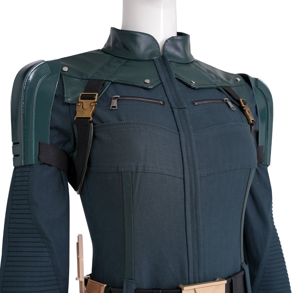 Traje de Cosplay Yelena Fuerza de Tarea Thunderbolt - Atuendo Precisa de la Película - Fantasia Cosera