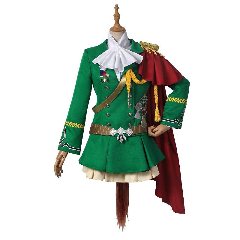 Disfraz de Cosplay de Uma Musume Pretty Derby Symboli Rudolf Conjunto Completo para Halloween - Fantasia Cosera