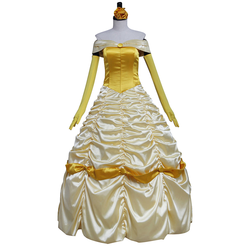 Belle y la Bestia Traje de Cosplay Serie | Vestido de Princesa para Eventos - Fantasia Cosera