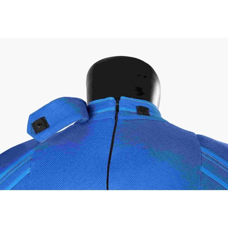 Traje de Cosplay Superhéroe Legado Clark Kent - Bodysuit Azul con Capa Roja - Fantasia Cosera